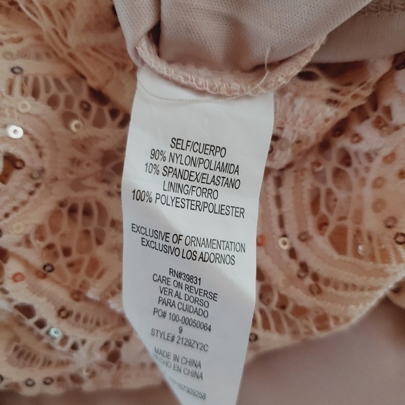 My Michelle lace sequins mini dress - Picture 14 of 15